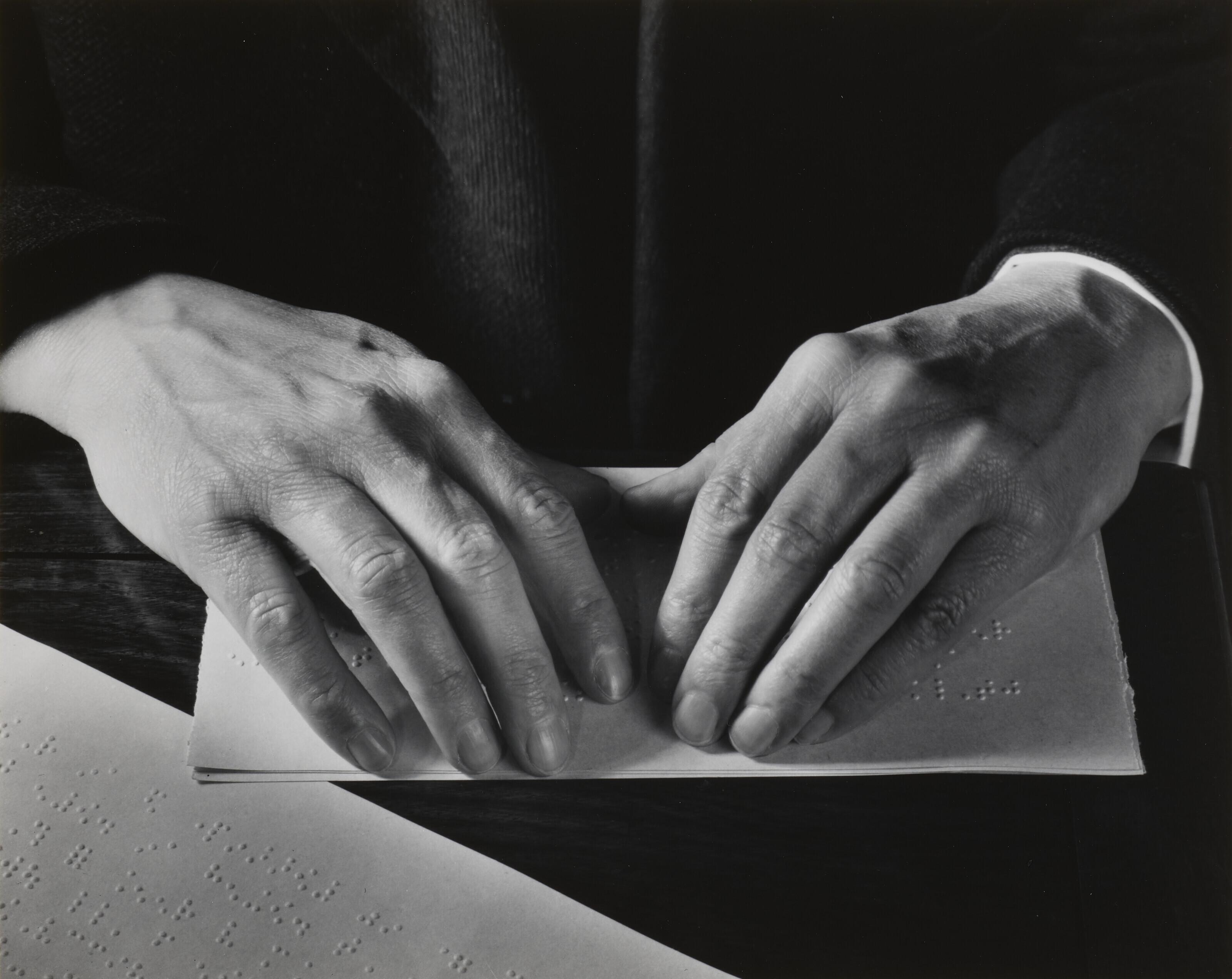 Imogen Cunningham - Braille, 1930