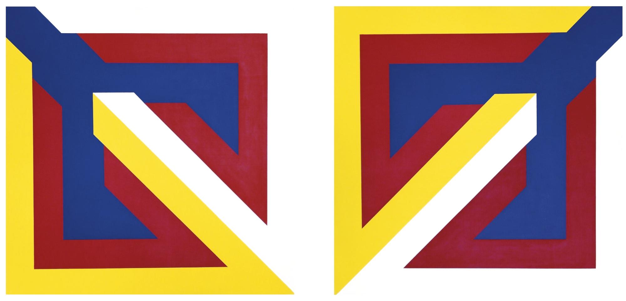 Imre Bak - Breaking Out (Diptych)