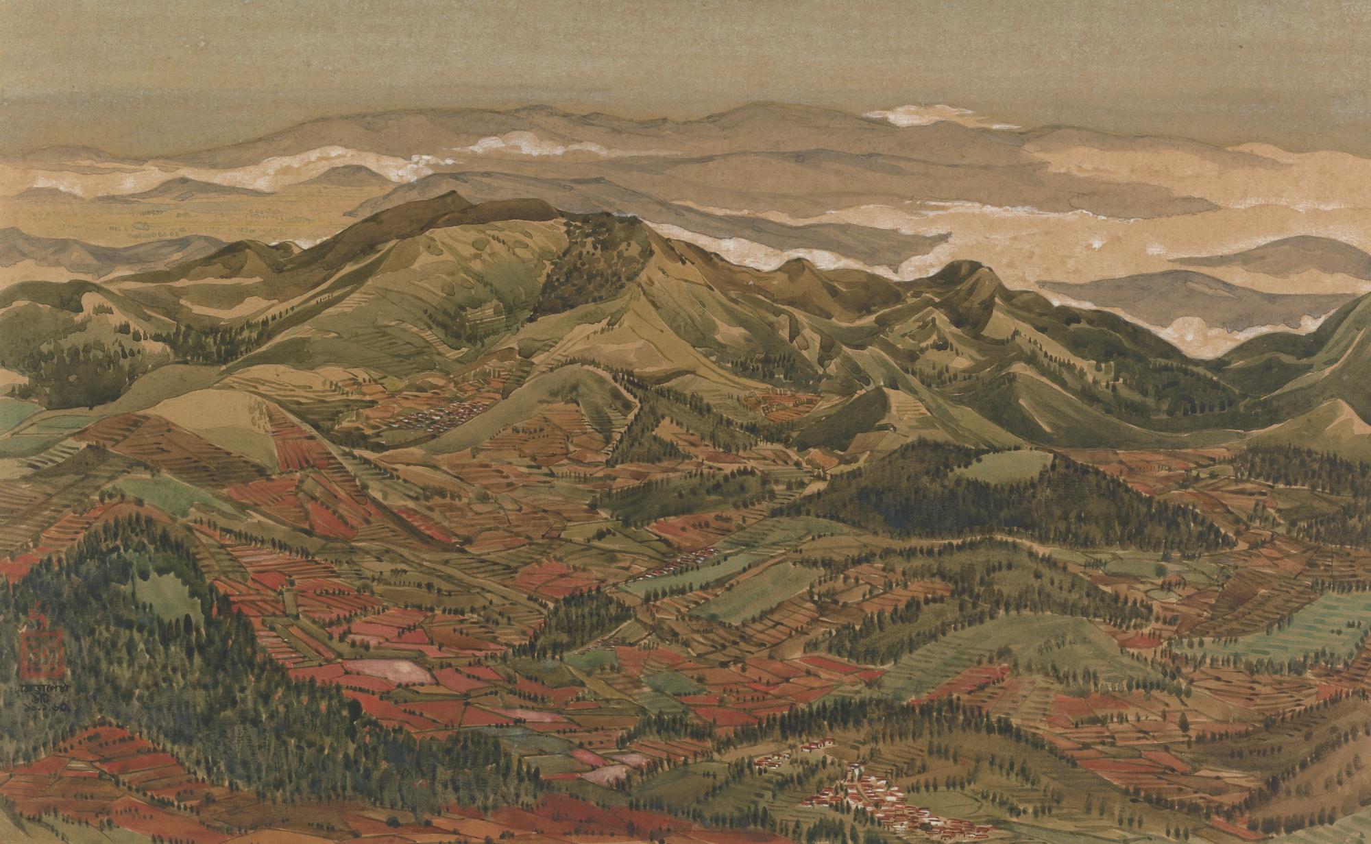 Indra Dugar - View Of Nilgiri Hills From Doddabetta