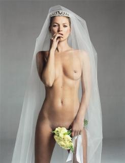 Inez van Lamsweerde - Kate Moss, Bride