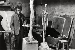 Inge Morath - Alberto Giacometti in His Studio, Paris