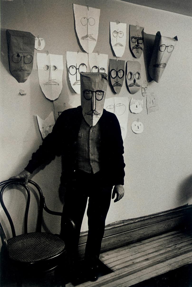 Inge Morath - Saul Steinberg, 1960