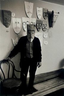 Inge Morath - Saul Steinberg, 1960