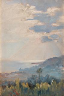 Ingeborg Westfelt-Eggertz - View over Nice on the French Riviera