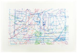 Ingrid Calame - #318 Drawing (Tracings from Buffalo, NY)