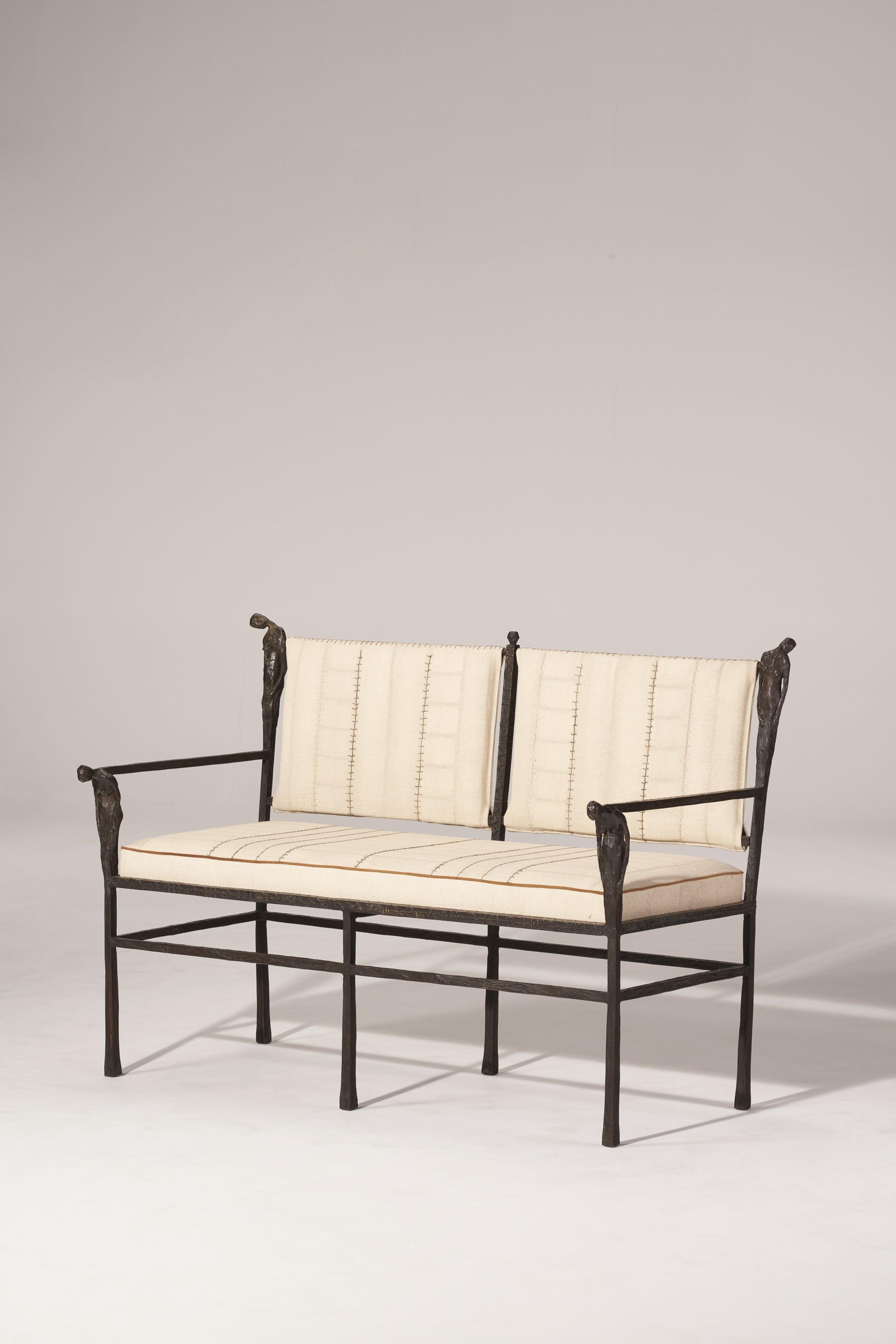 Ingrid Donat - \'Banquette Aux Caryatides\' Settee, 2002