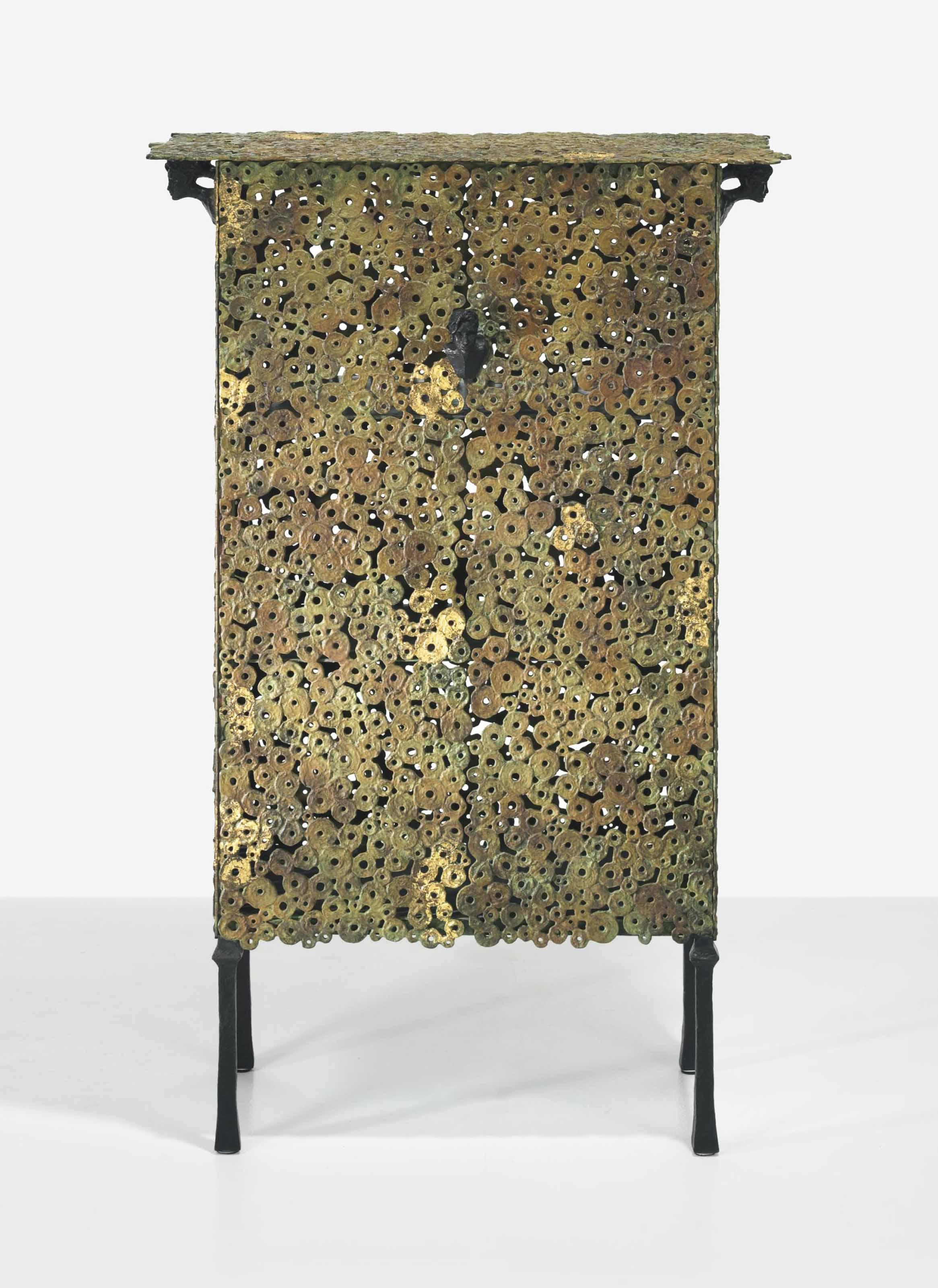 Ingrid Donat - \'Hommage A Klimt Fille\' A Cabinet, Designed 2002