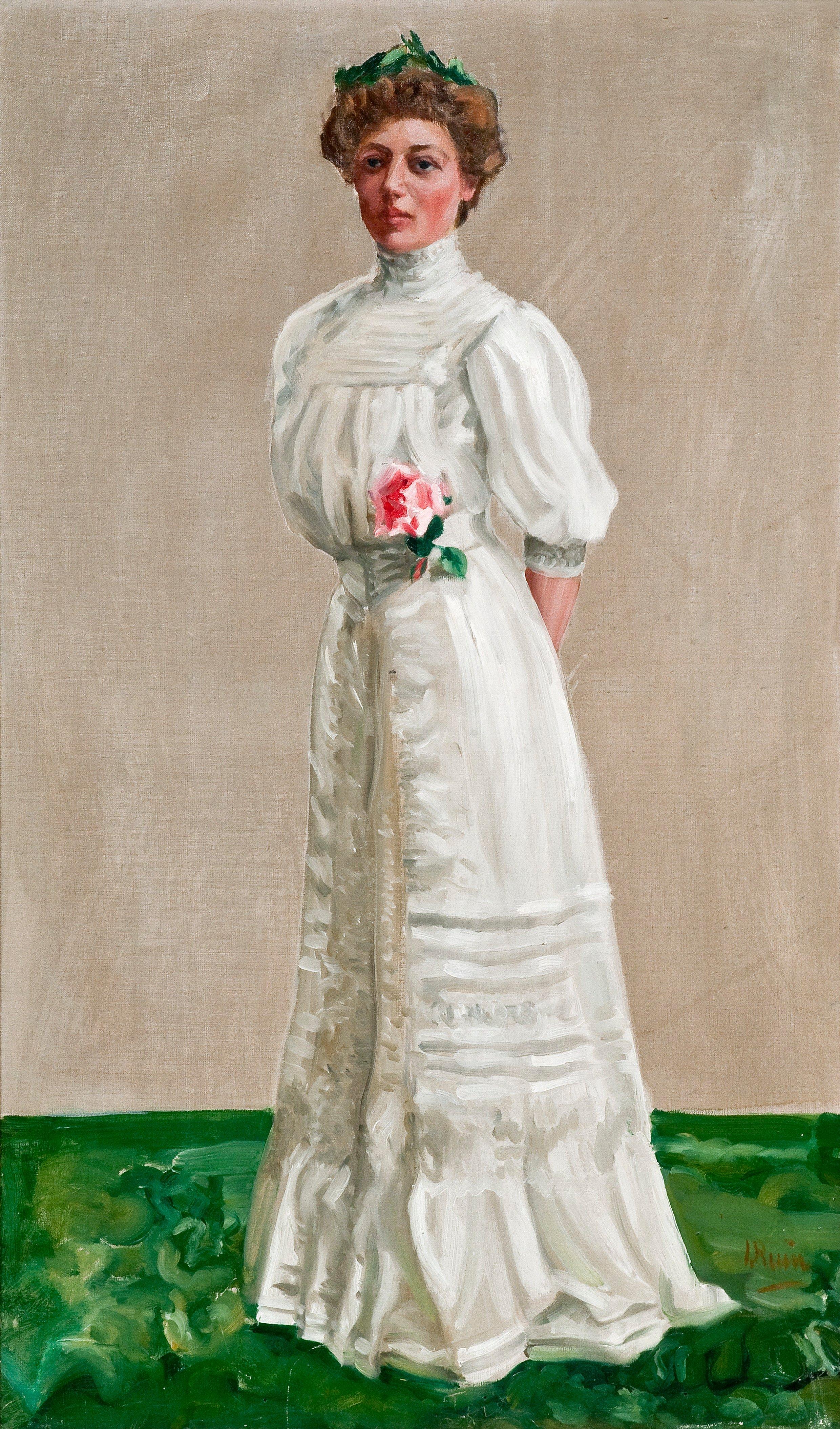 Ingrid Ruin - Girl With A Rose.