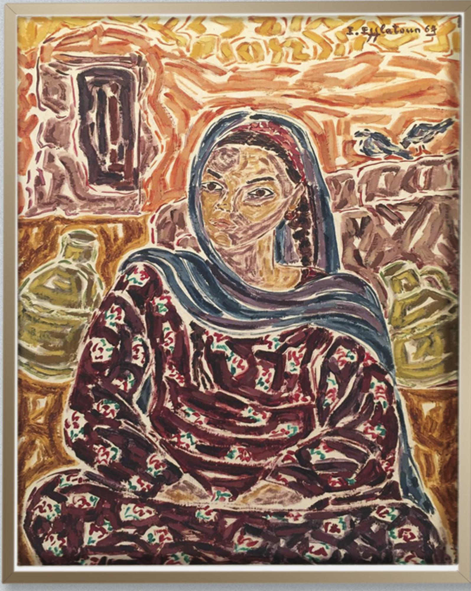 Inji Aflatoun - Egyptian jeune Fille (Young Girl) 