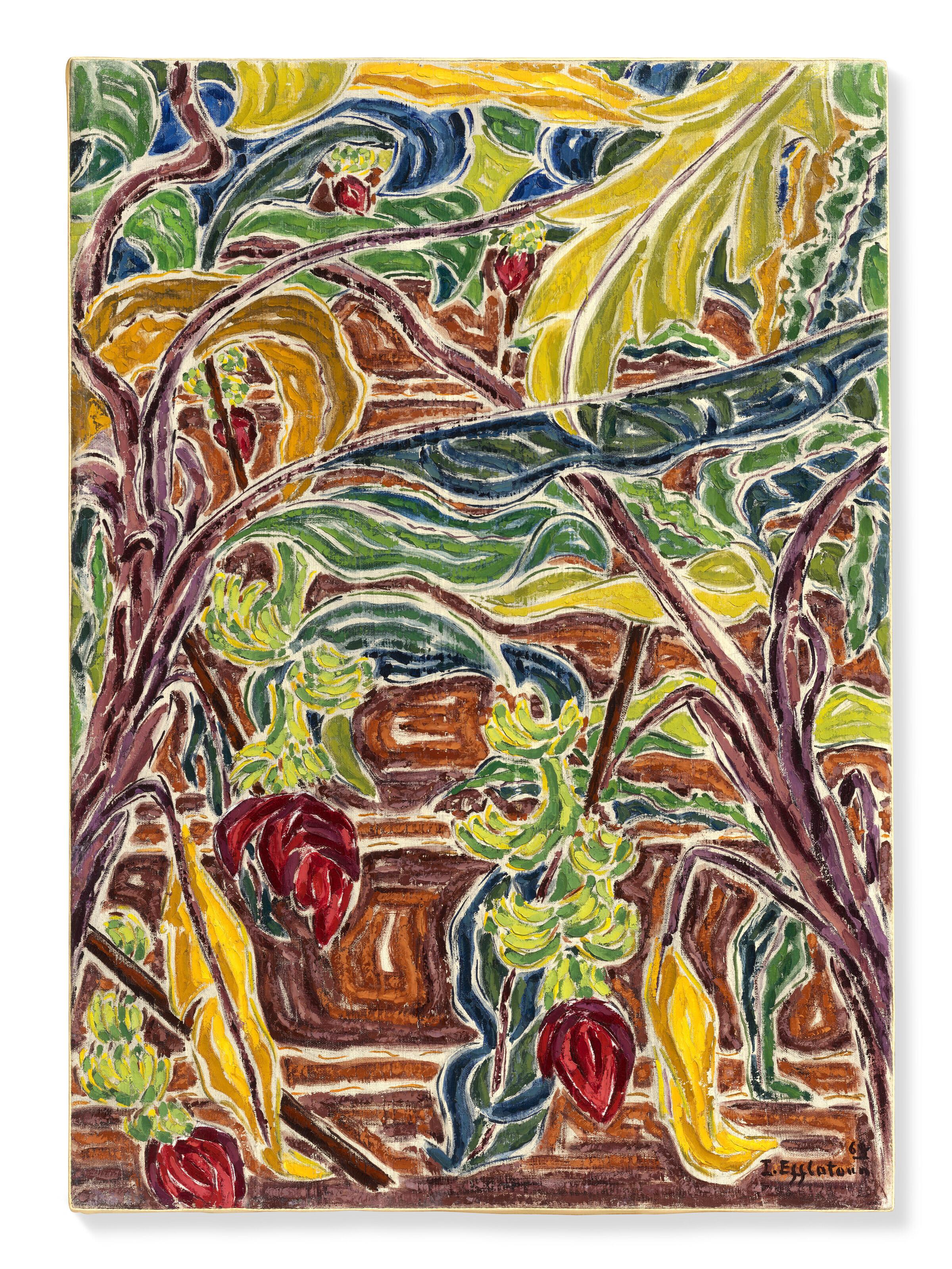 Inji Efflatoun - Banana Tree