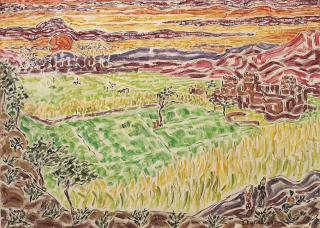 Inji Efflatoun - Sunrise In The Country