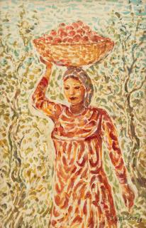 Inji Efflatoun - The Fruit Carrier