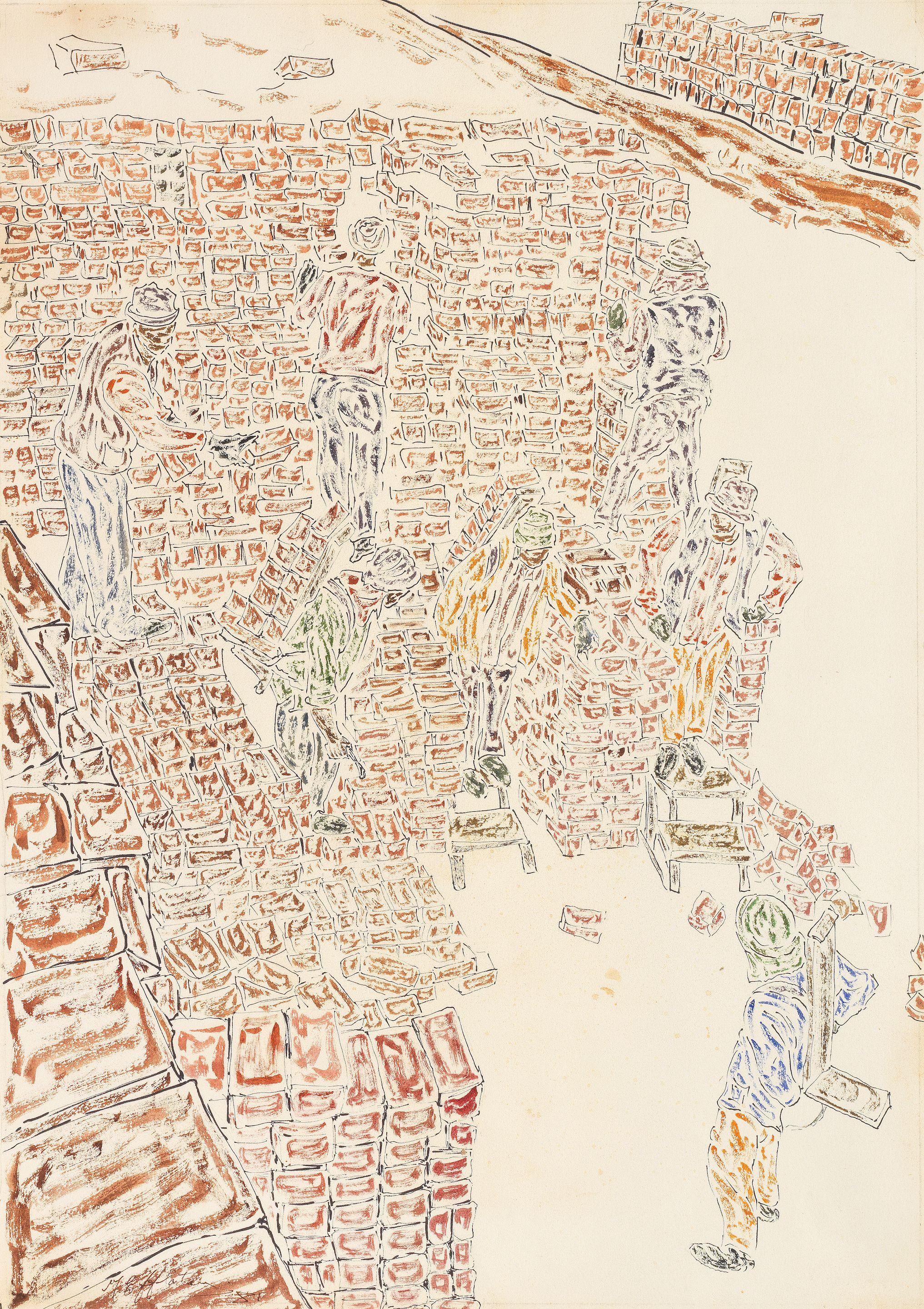 Inji Efflatoun - Untitled