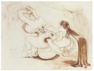 Inka Essenhigh - Corset (from People Do Weird Things To Their Bodies)