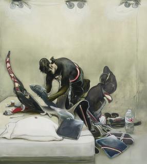 Inka Essenhigh - World Traveler (Hotel Room)