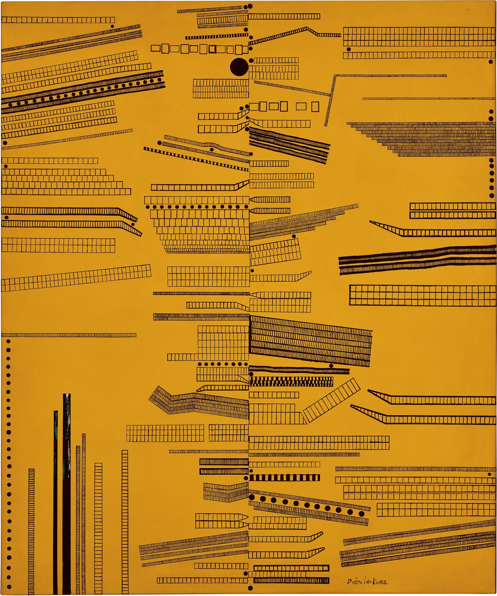 Inokuma Genichiro - City Planning (Orange No. 2)