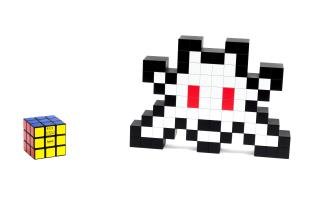 Invader - 3D Little Big Space; Rubik\'s X Invader Cube