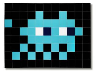 Invader - BIG BLUE