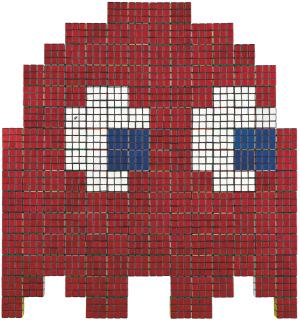 Invader - Red Rubik Phantom
