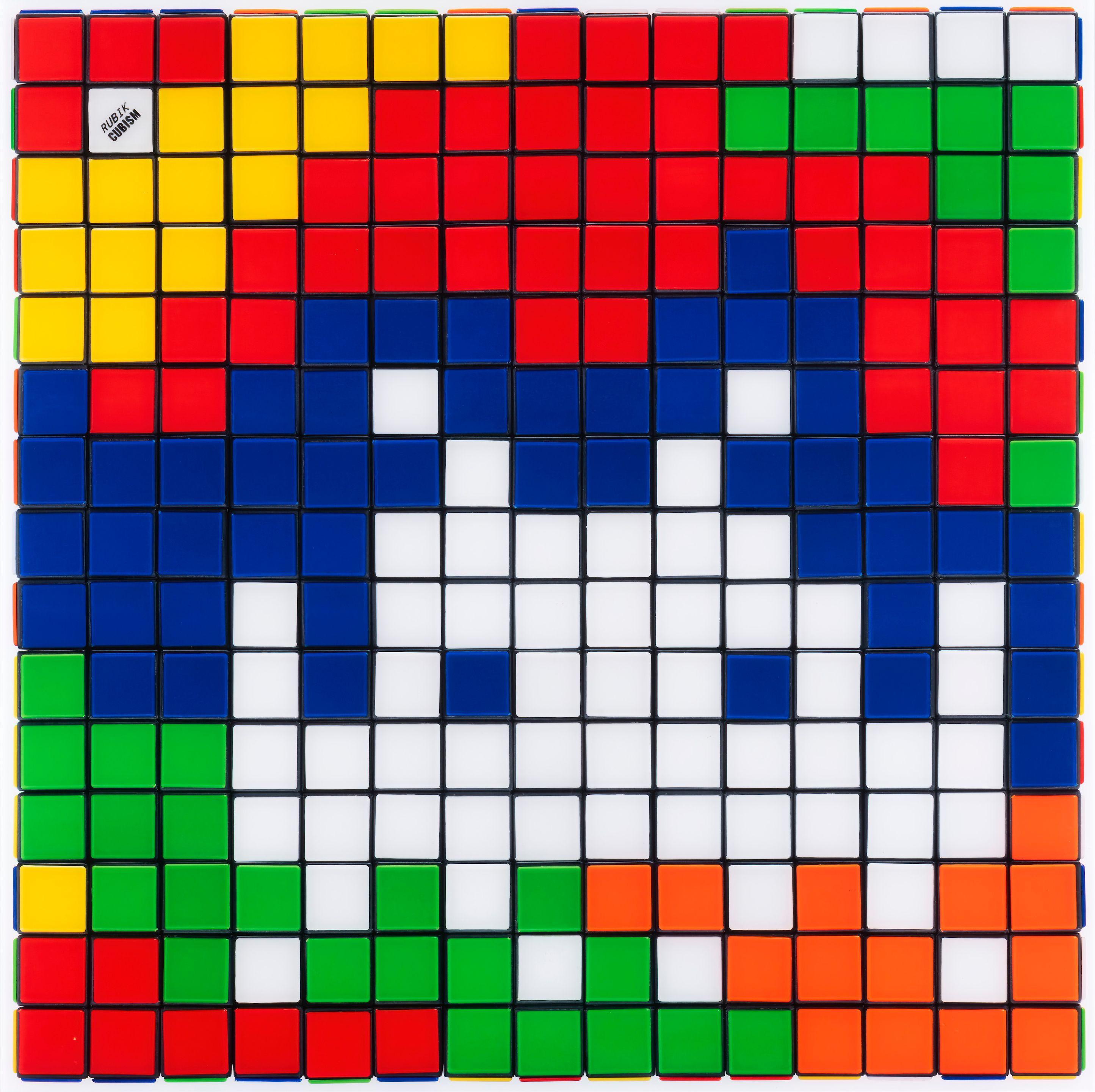 Invader - Rubik Camouflage, 2023