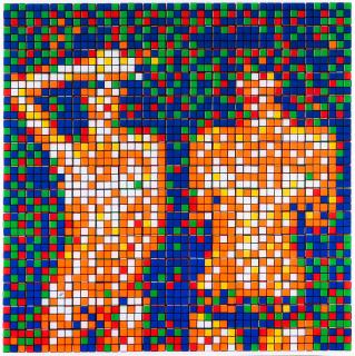 Invader - Rubik Country Life, 2023