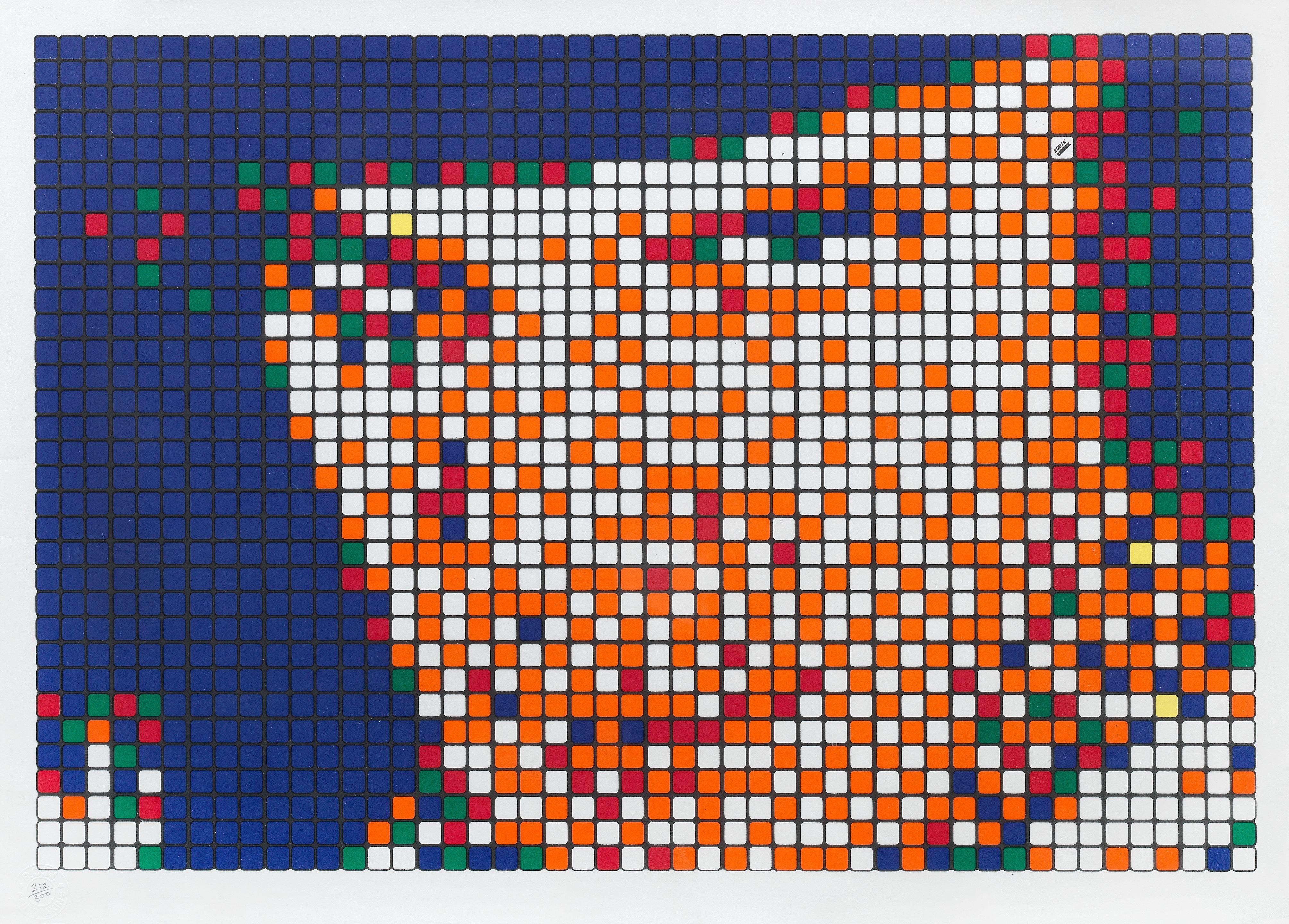 Invader - Rubik Kubrick I - Clockwork Orange (Alex)