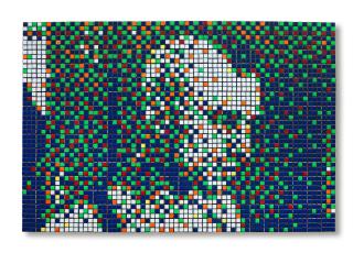 Invader - Rubik Travis Bickle Mohican