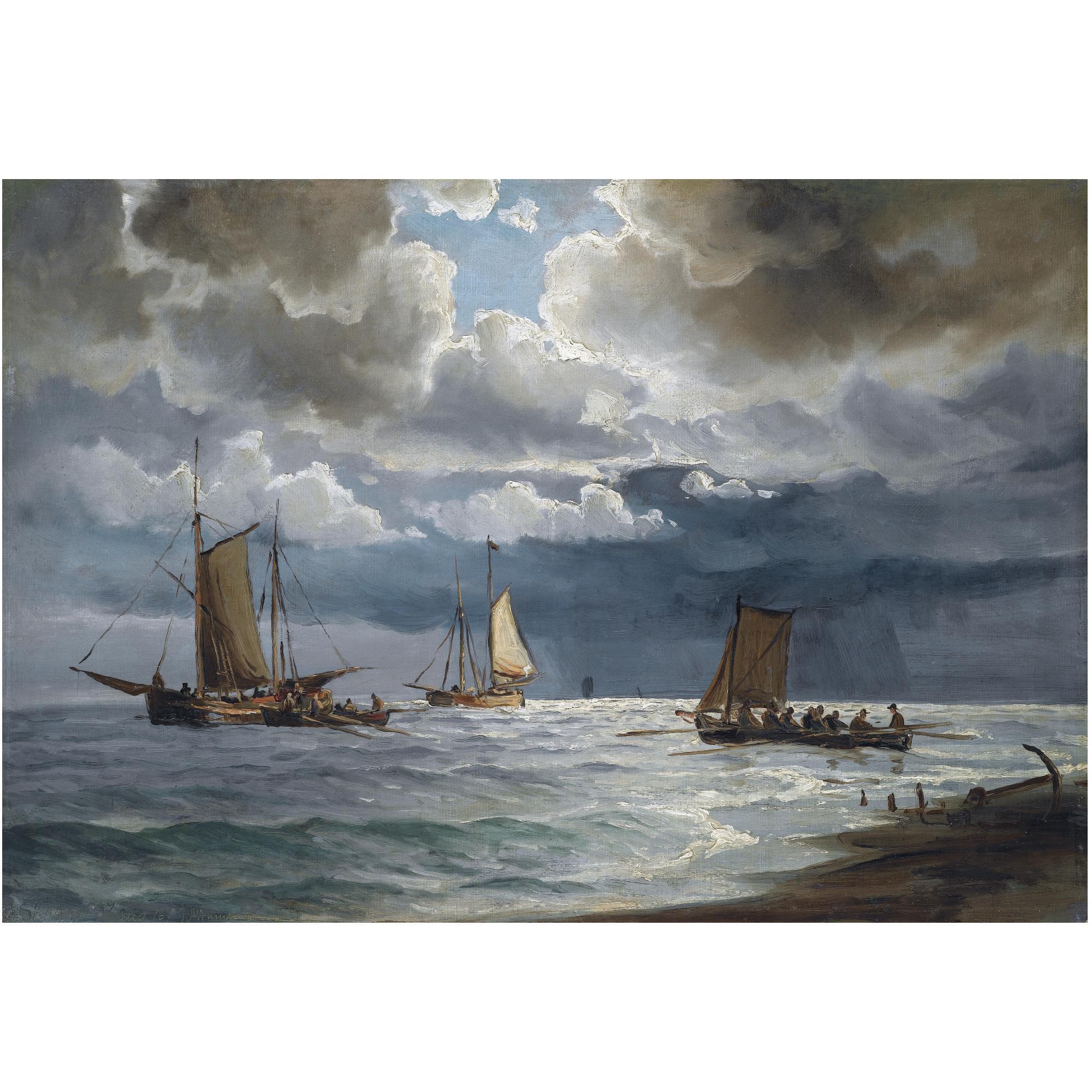 Ioannis Altamoura - Greek Sailing Along The Coast, Skagen 