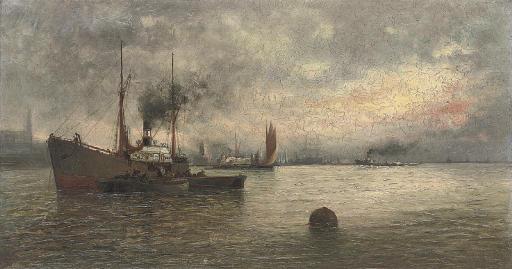 Ioannis Altamura - Unloading cargo in a harbour