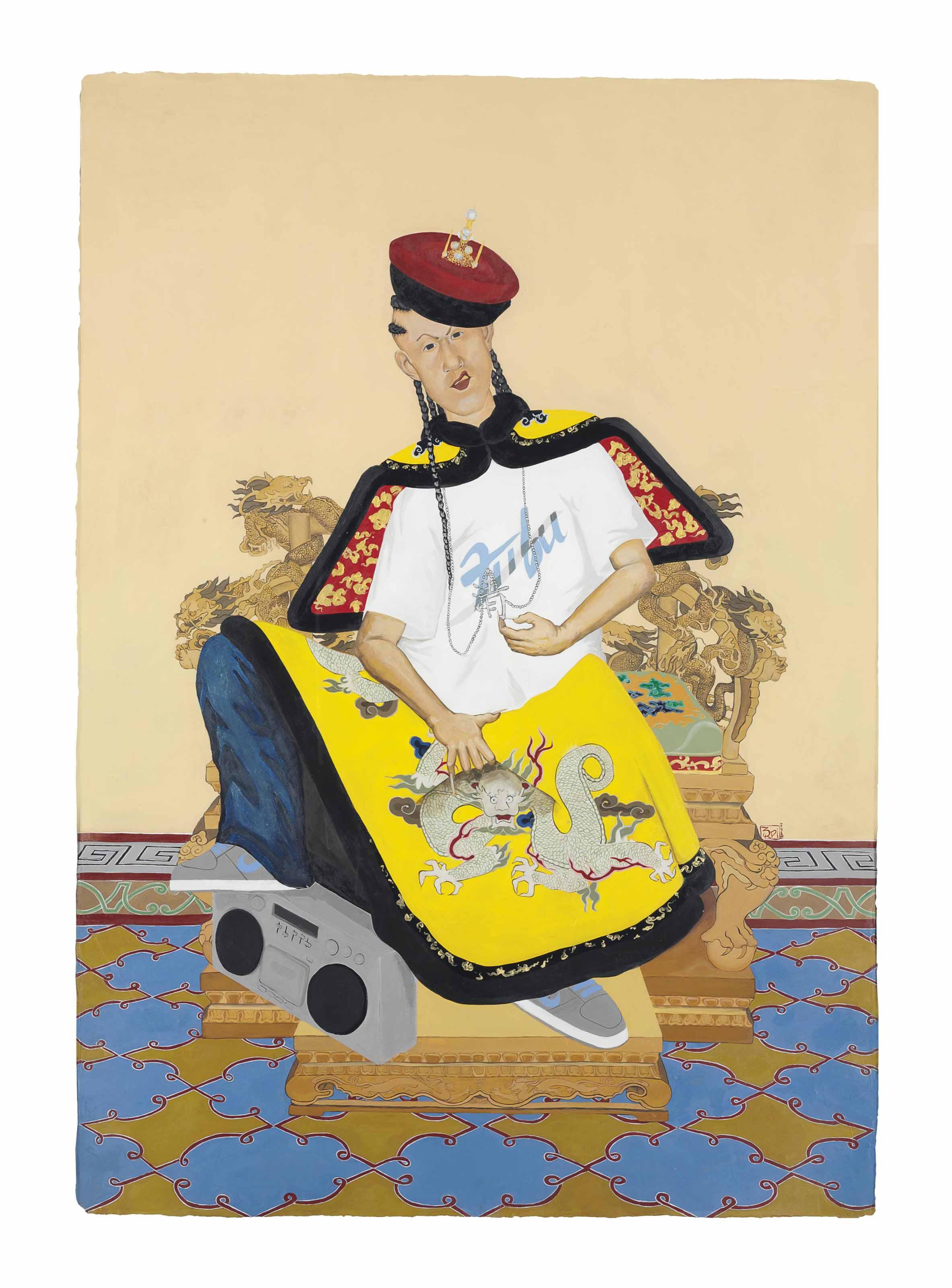 Iona Rozeal Brown - A3 #10 (Down-Ass Emperor Qianlong)