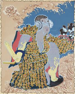 Iona Rozeal Brown - Whoshi: The Sender (After Yoshitoshi\'S \