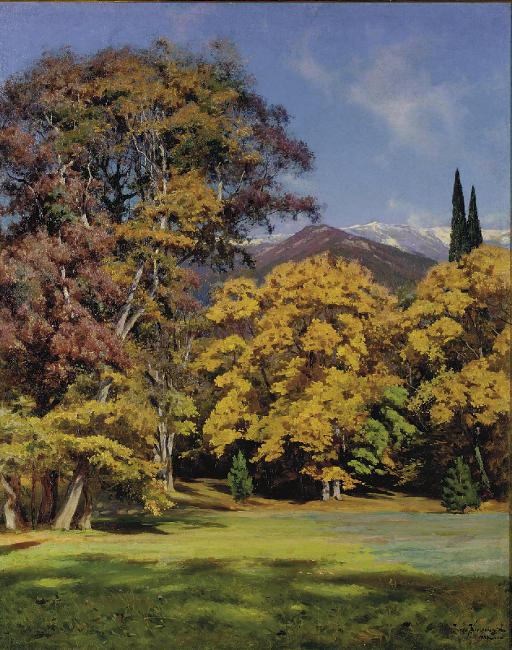 Iosif Evstaf\'evich Krachkovskii - Autumn