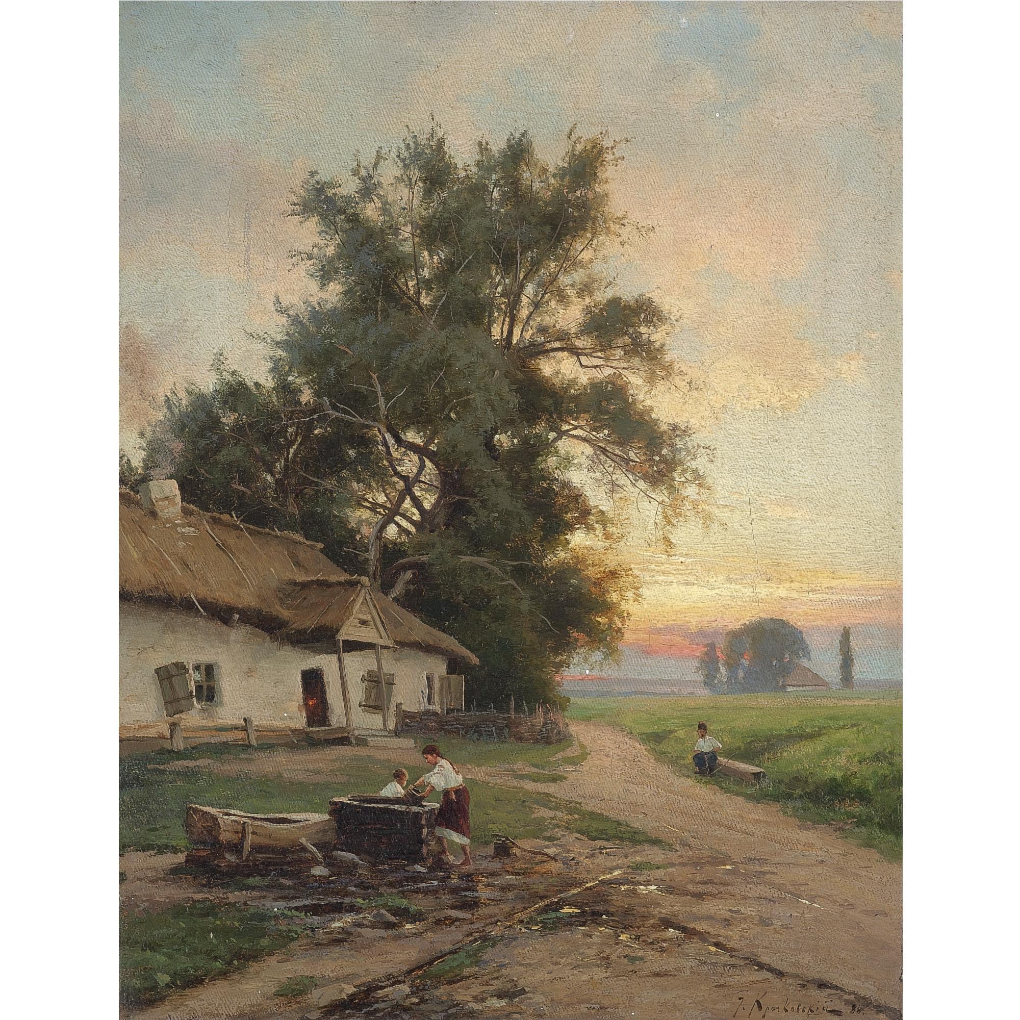 Iosif Evstafevich Krachkovsky - At The Well