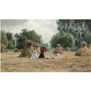 Iosif Evstafevich Krachkovsky - In The Hay Field
