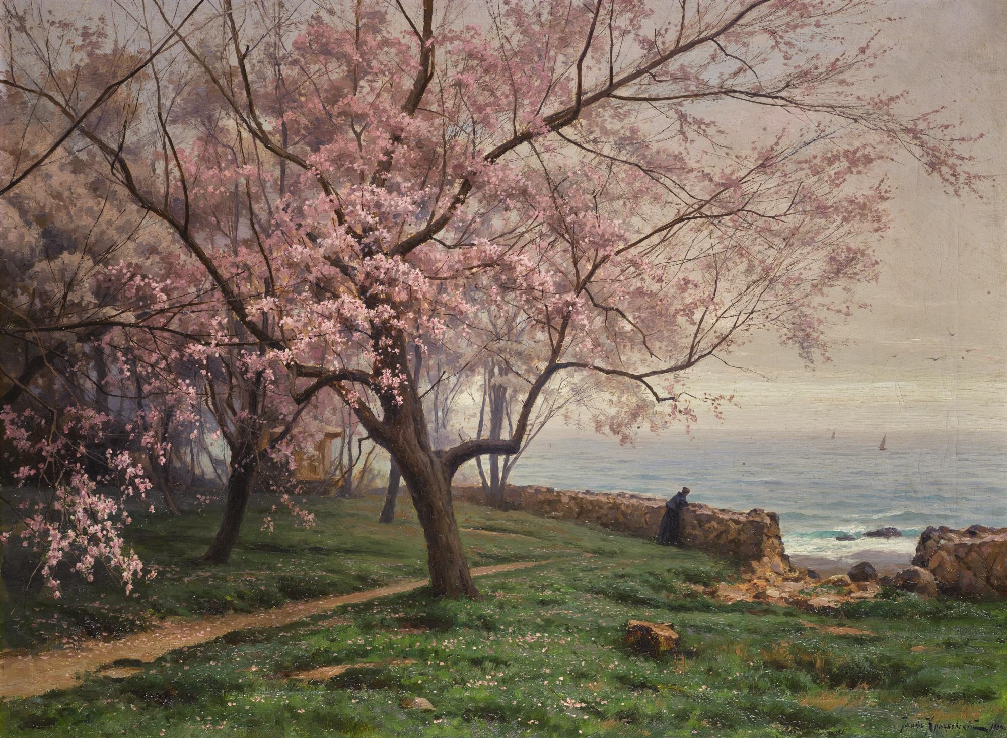 Iosif Evstafevich Krachkovsky - Spring In Crimea