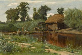 Iosif Evstafievich Krachkovsky - Watermill