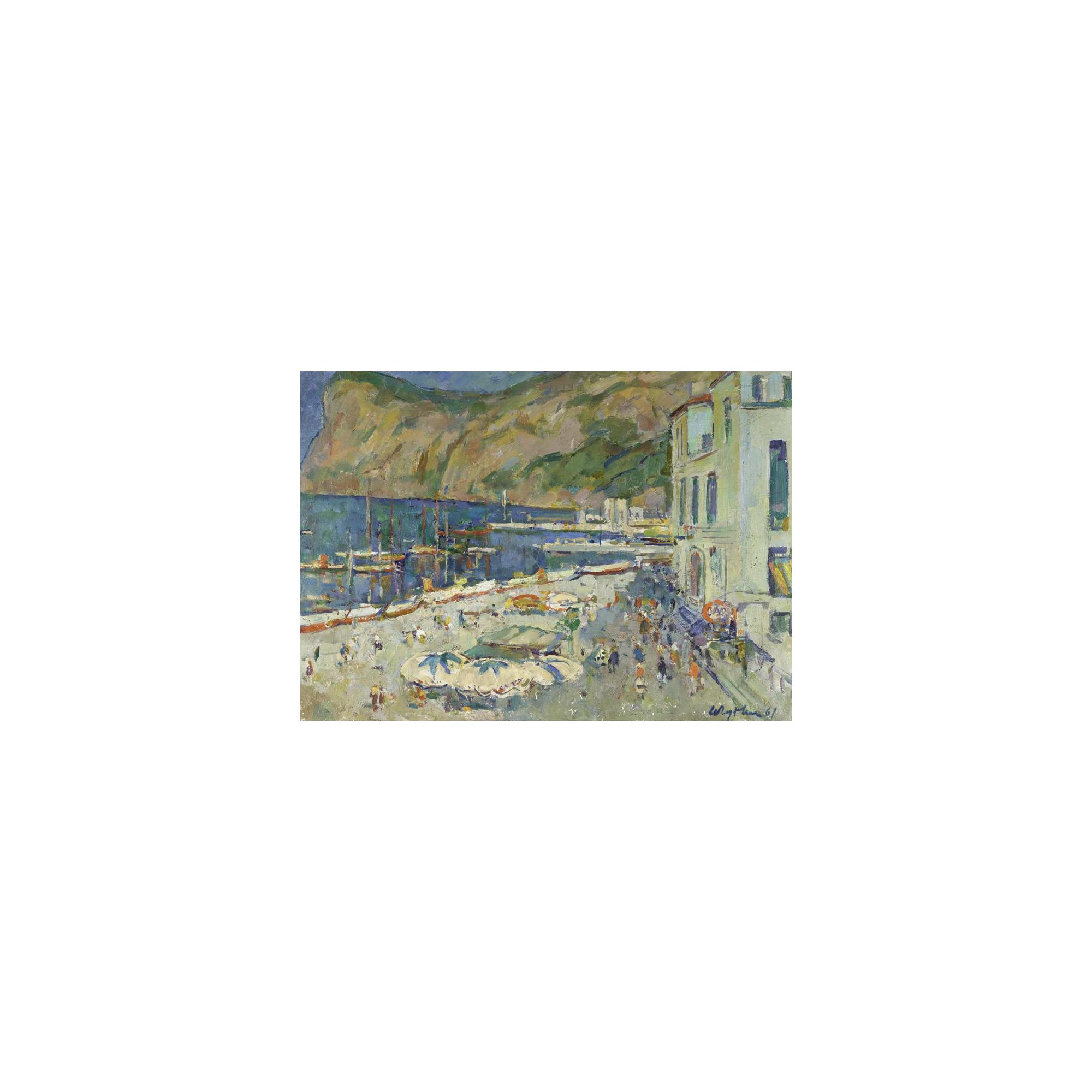 Iosif Mikhailovich Gurvich - View Of Capri
