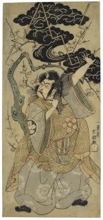 Ippitsusai Buncho - The Actor Ichimura Uzaemon As Sugawara No Michizane