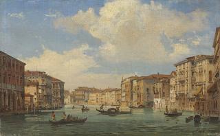 Ippolito Caffi - The Grand Canal, Venice