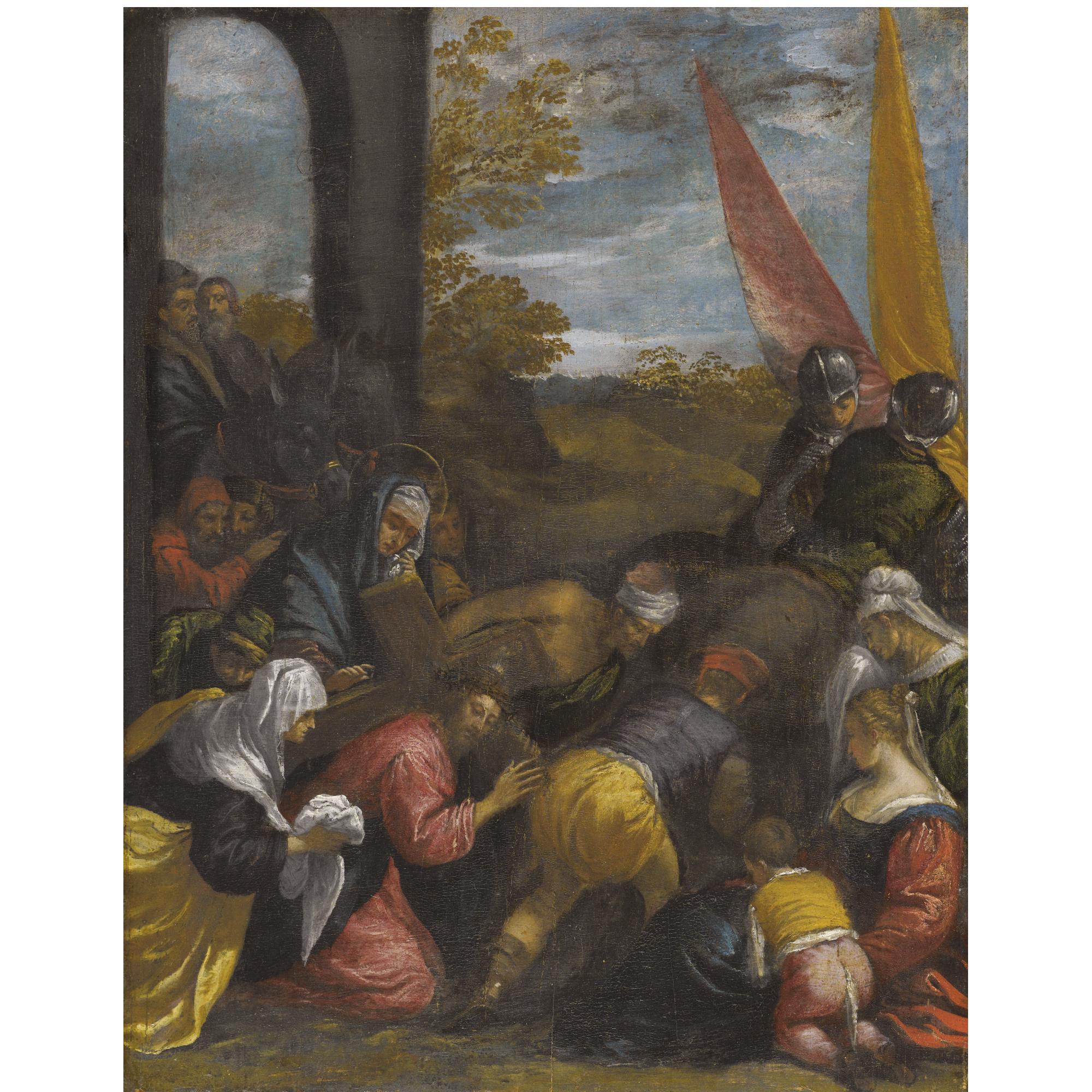 Ippolito Scarsella - Christ Carrying The Cross