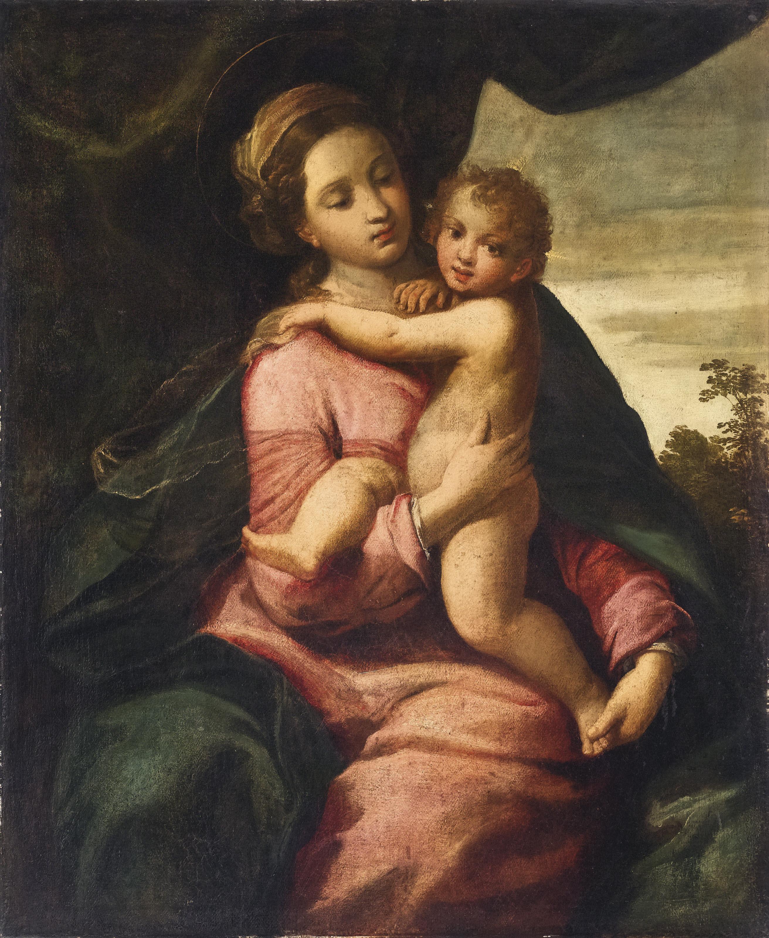 Ippolito Scarsella - Madonna col Bambino