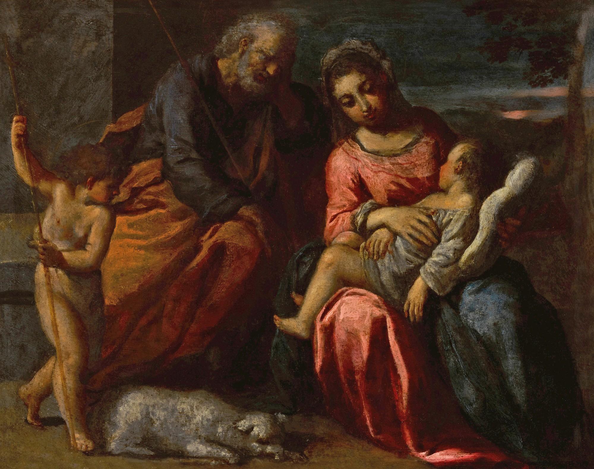 Ippolito Scarsella - Rest on the Flight to Egypt