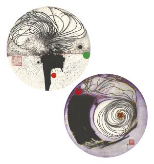 Irene Chou - Untitled (Diptych)