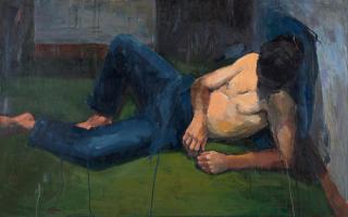 Irene Kana - Jeune homme au repos