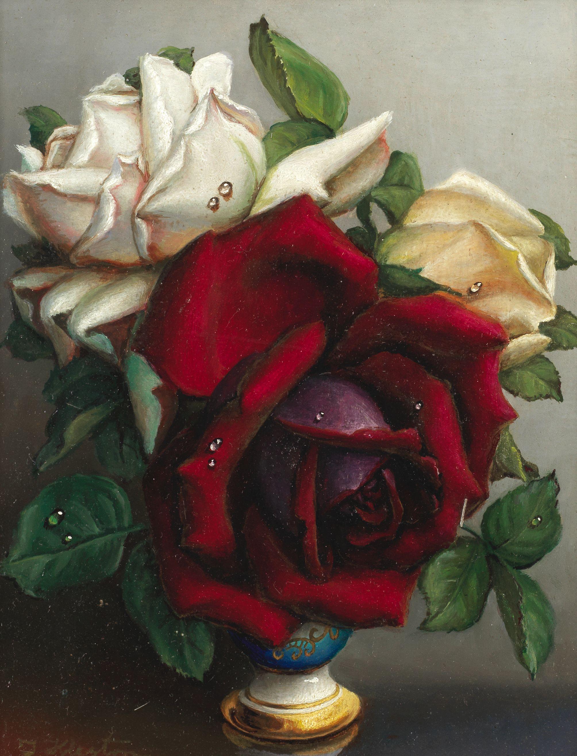 Irene Klestova - Still Life Of Roses