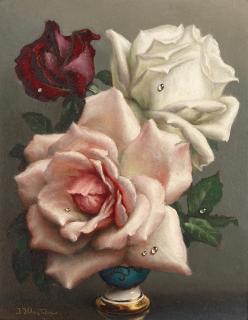 Irene Klestova - Still life of roses