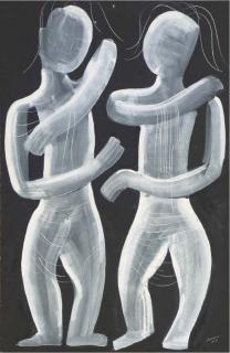 Irene Rice Pereira - Two Dancing Figures