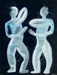 Irene Rice-Pereira - Two Figures