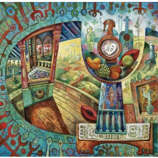 Irene Sierra Carreño - Paisaje Jugoso Con Caballo I