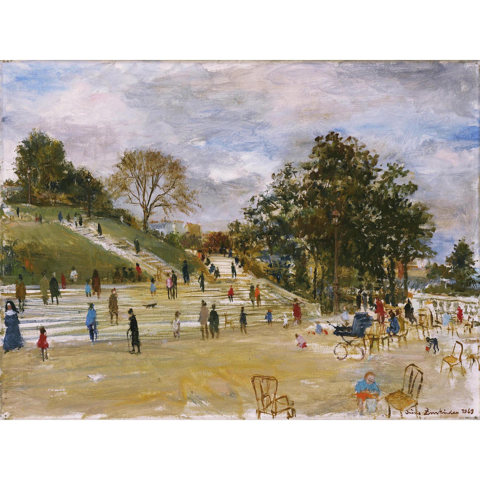 Irène Zurkinden - Square Villette 2Ème Étage, 1969 Square Vilette 2Nd Floor, 1969